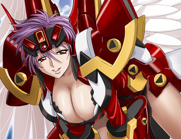hild brun (super robot wars and 2 more) drawn by haruyama_kazunori