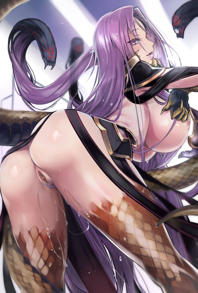 medusa and gorgon (fate and 1 more) drawn by akinaie