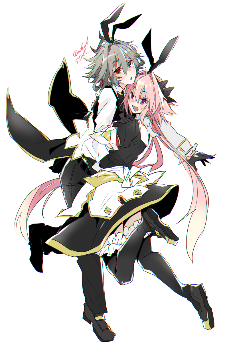 astolfo and sieg (fate and 2 more) drawn by haoro
