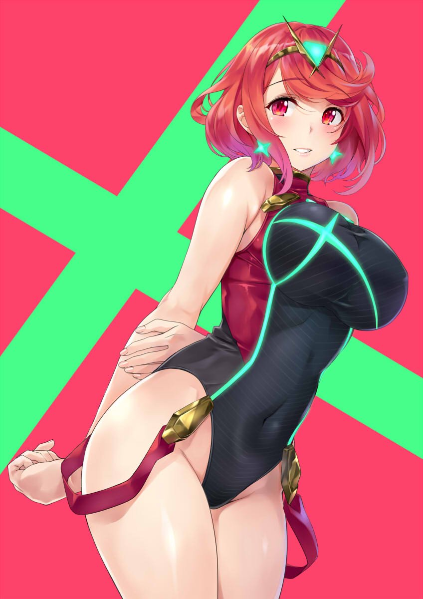 pyra (xenoblade chronicles and 1 more) drawn by nagayori
