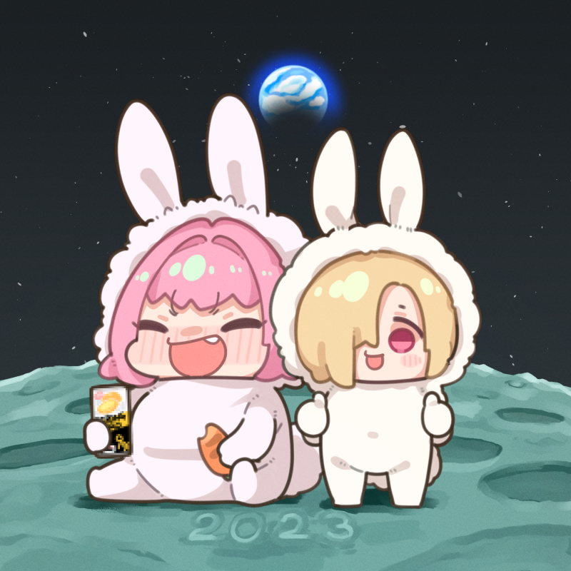 yumemi riamu and shirasaka koume (idolmaster and 2 more) drawn by takato_kurosuke