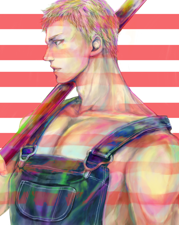 billy kane (the king of fighters and 1 more) drawn by yk_(waikeee)