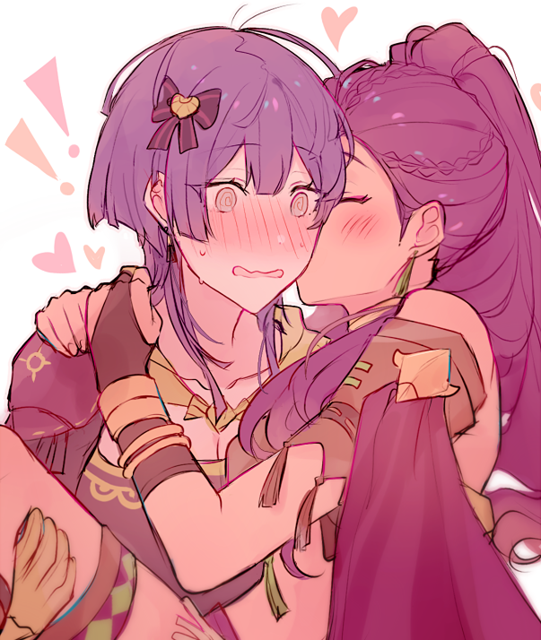 bernadetta von varley and petra macneary (fire emblem and 1 more) drawn by kvlen