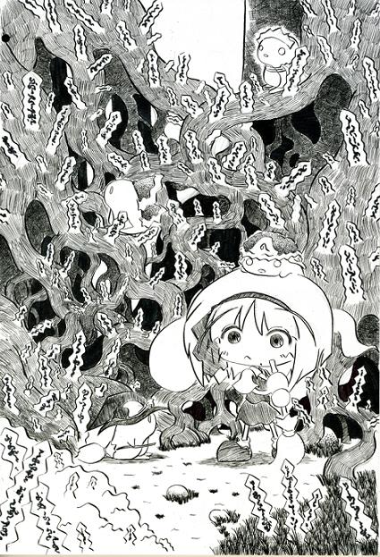 hakurei reimu, kirisame marisa, izayoi sakuya, konpaku youmu, and saigyouji yuyuko (touhou) drawn by soyanrai