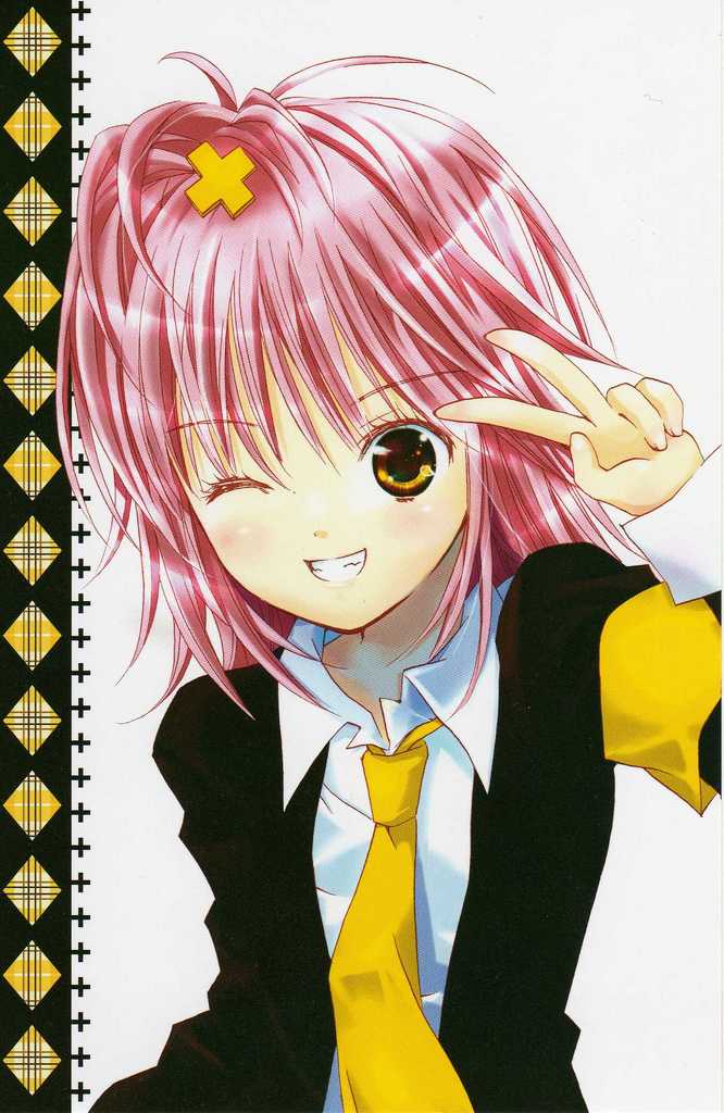 hinamori amu (shugo chara!) drawn by peach-pit