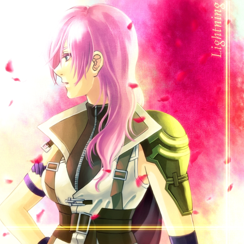 lightning farron (final fantasy and 1 more) drawn by naho_(pixiv_23749)