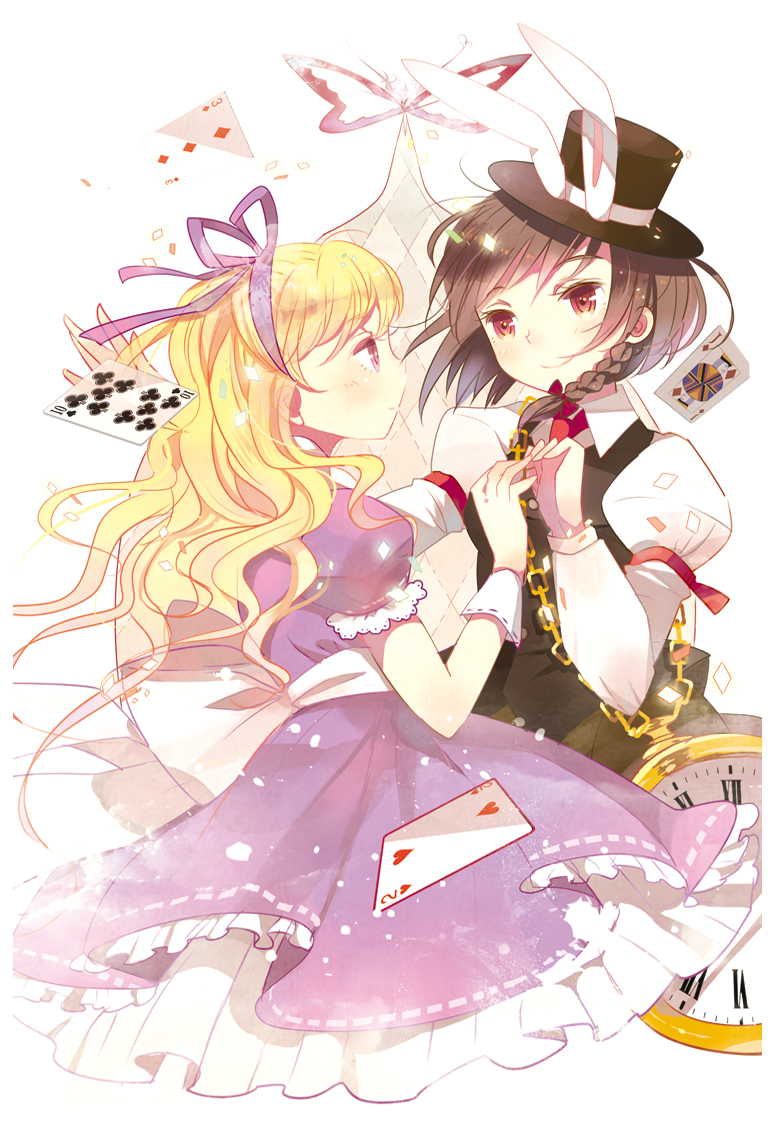 usami renko and maribel hearn (touhou and 1 more) drawn by domotolain