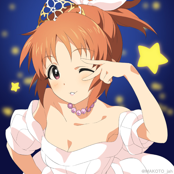 abe nana (idolmaster and 1 more) drawn by mizuki_makoto