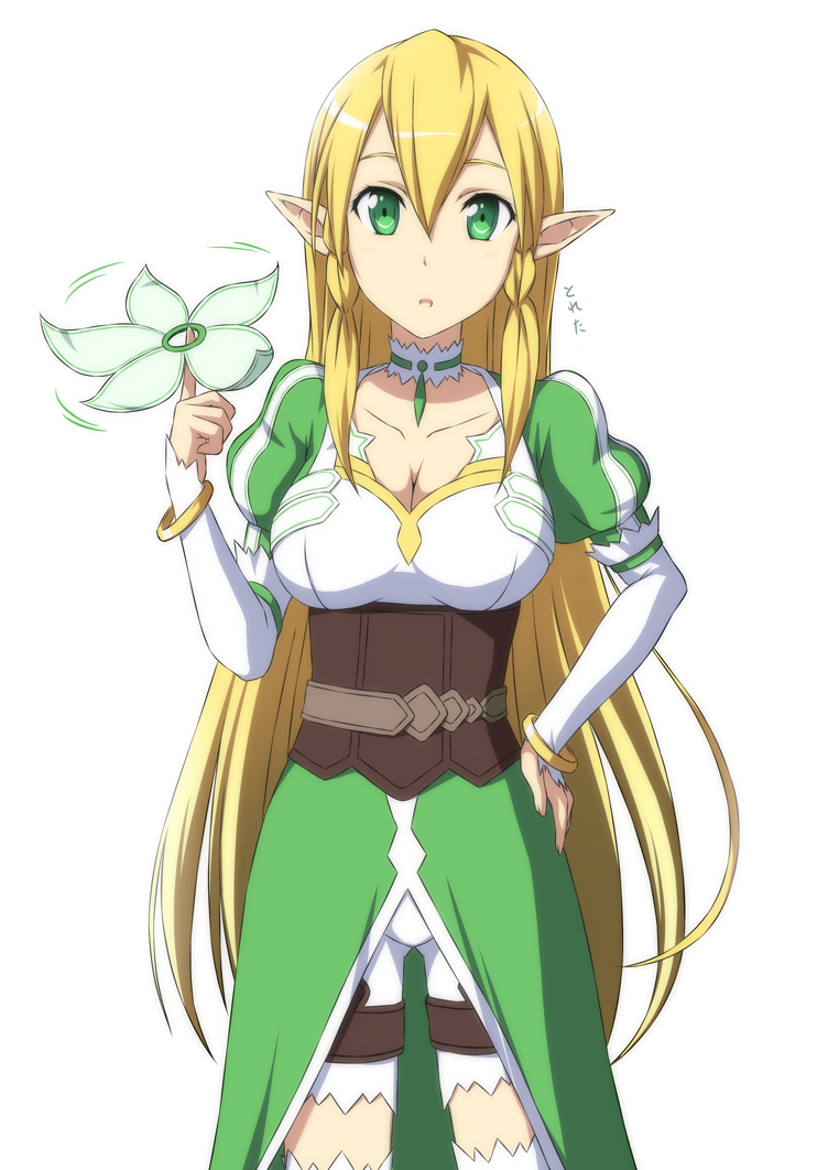 leafa (sword art online) drawn by nori_tamago