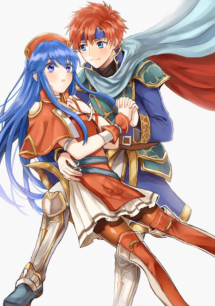 lilina, eliwood, and roy (fire emblem and 3 more) drawn by wspread