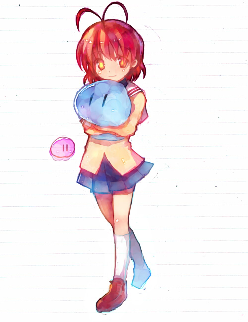 furukawa nagisa (clannad and 1 more) drawn by tsuchiya_akira
