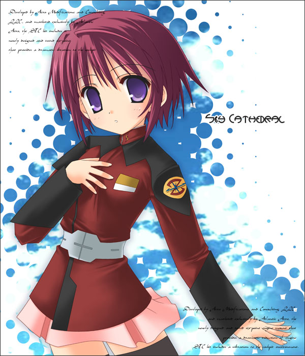 lunamaria hawke (gundam and 2 more) drawn by chuujou_kagetsu