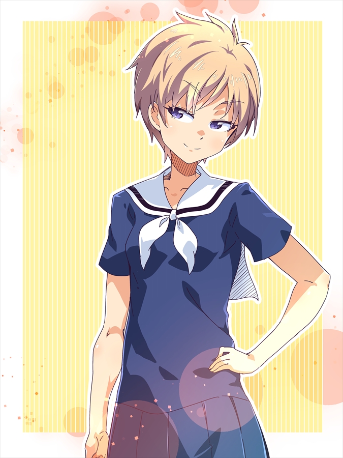 hasekura rei (maria-sama ga miteru) drawn by shirotae_(robamimi)