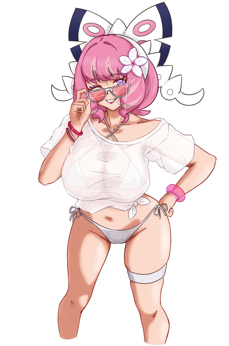klara (pokemon and 1 more) drawn by hal_san