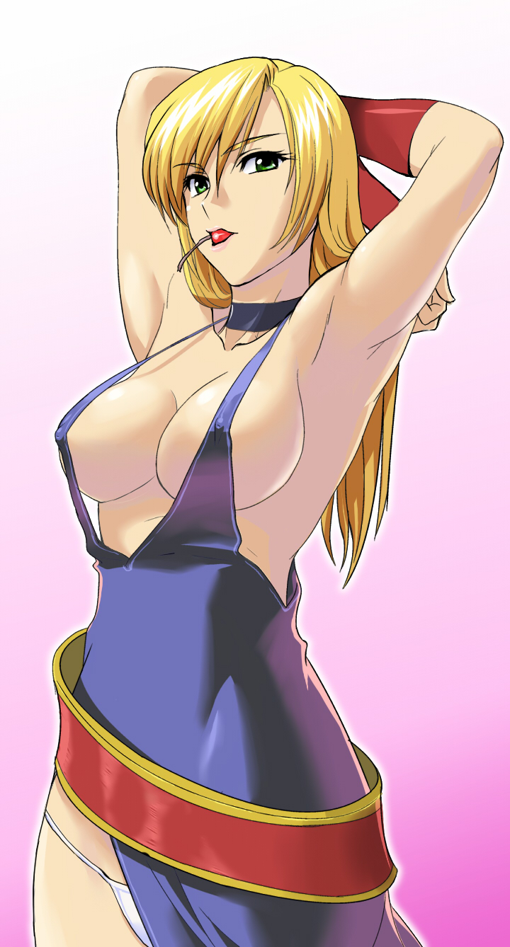 b. jenet (fatal fury and 1 more) drawn by g-tetsu