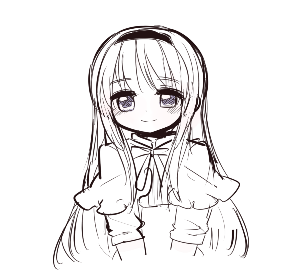 akemi homura (mahou shoujo madoka magica) drawn by fc_(efushii)