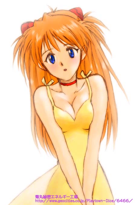 souryuu asuka langley (neon genesis evangelion) drawn by kikumaru_bunta