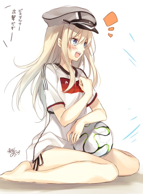 bismarck (kantai collection and 2 more) drawn by toosaka_asagi