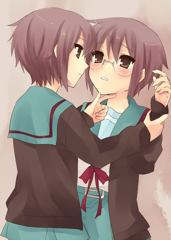 nagato yuki (suzumiya haruhi no yuuutsu and 1 more) drawn by hijiki_(hijikini)