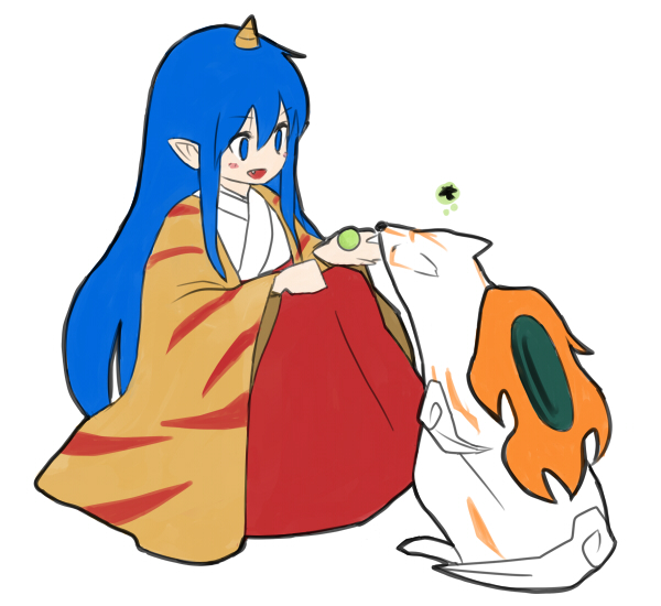 amaterasu, issun, and yashahime (ookami and 1 more)