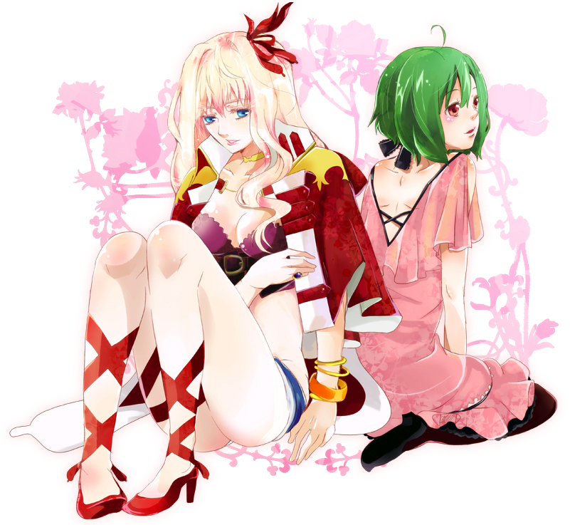 sheryl nome and ranka lee (macross and 2 more) drawn by gen_(enji)