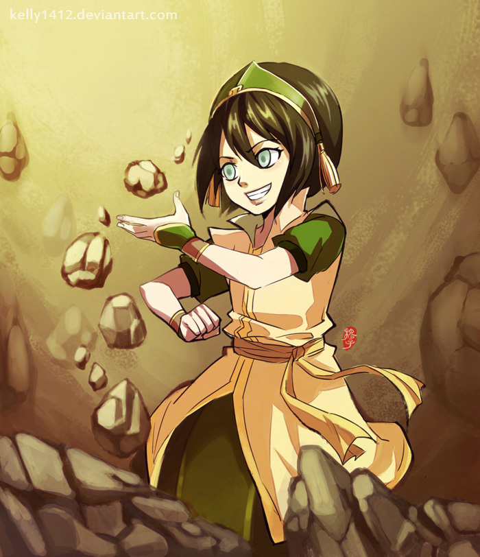 toph beifong (avatar legends and 1 more) drawn by kellylee