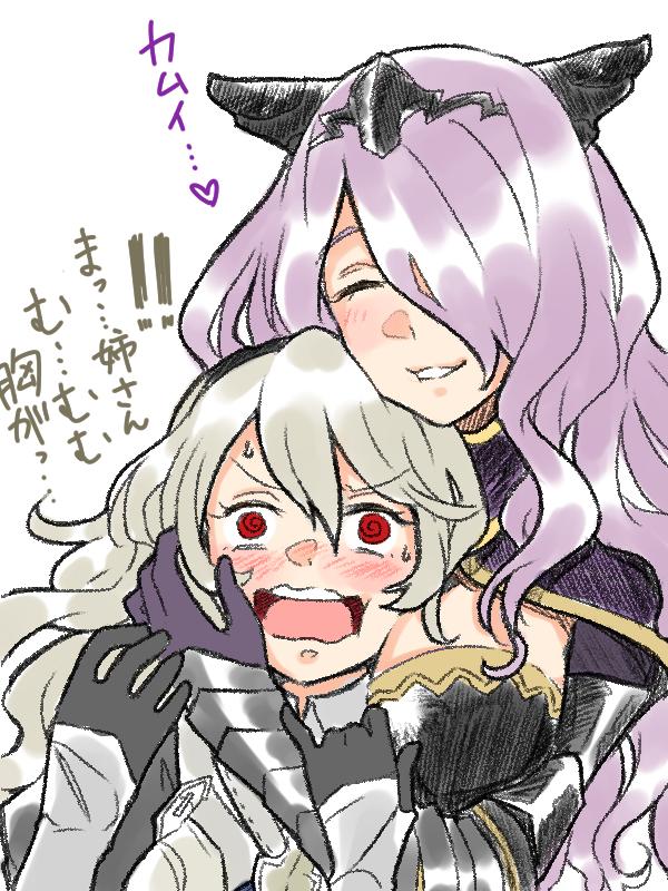 female corrin and camilla (fire emblem and 1 more) drawn by marimuu