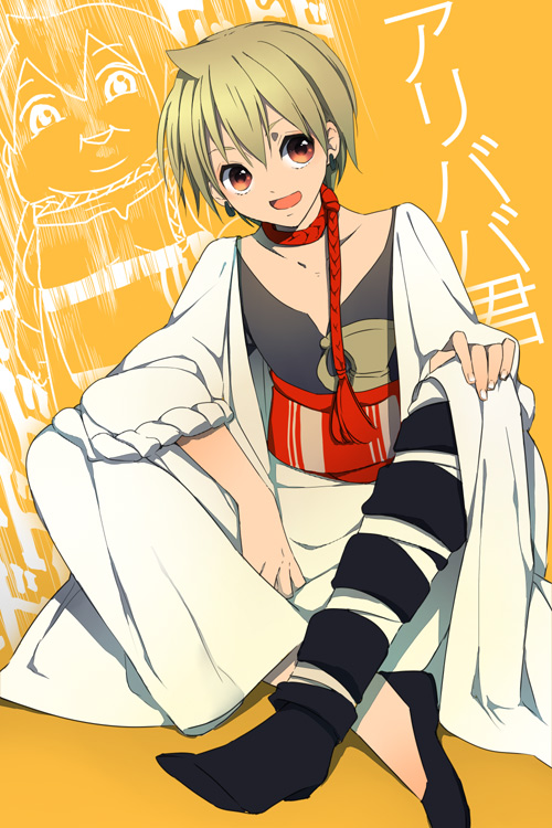alibaba saluja (magi the labyrinth of magic) drawn by etomai