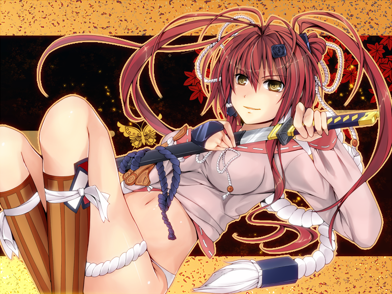 yagyuu juubei (hyakka ryouran samurai girls) drawn by kikuchi_reo