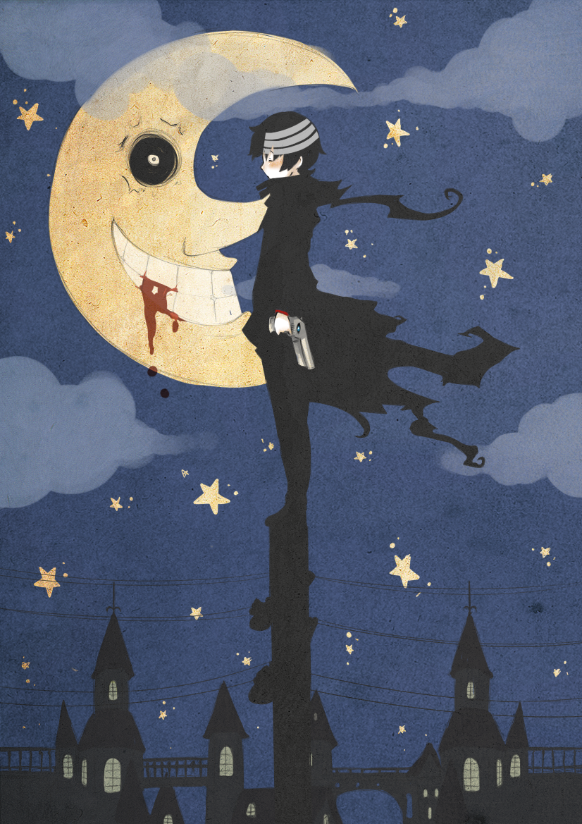 death the kid (soul eater) drawn by ai-wa