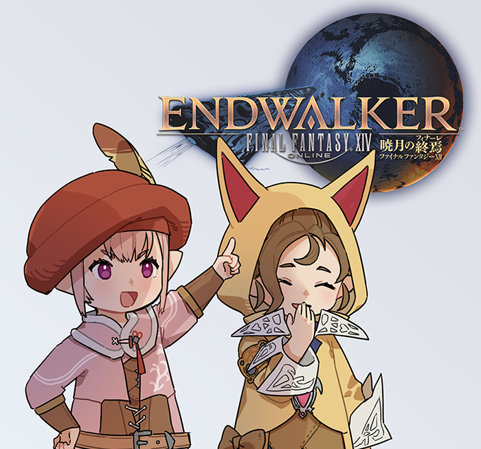 krile baldesion and tataru taru (final fantasy and 1 more) drawn by gg_dal