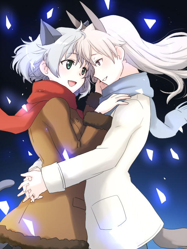 sanya v. litvyak and eila ilmatar juutilainen (world witches series and 1 more) drawn by @@@_(eckzahn)