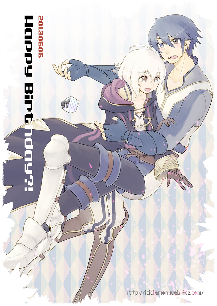female morgan and inigo (fire emblem and 1 more) drawn by miuta