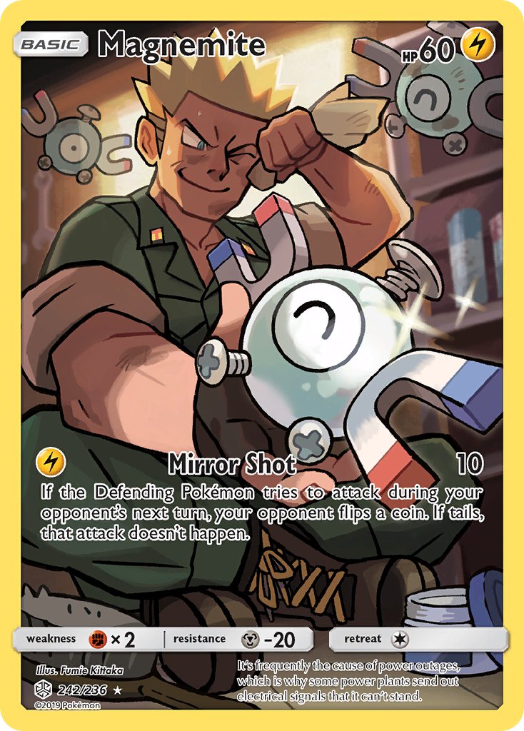 magnemite and surge (pokemon and 2 more) drawn by kittaka_fumie