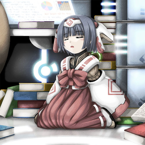 meimei (ar tonelico and 1 more) drawn by fukaiton