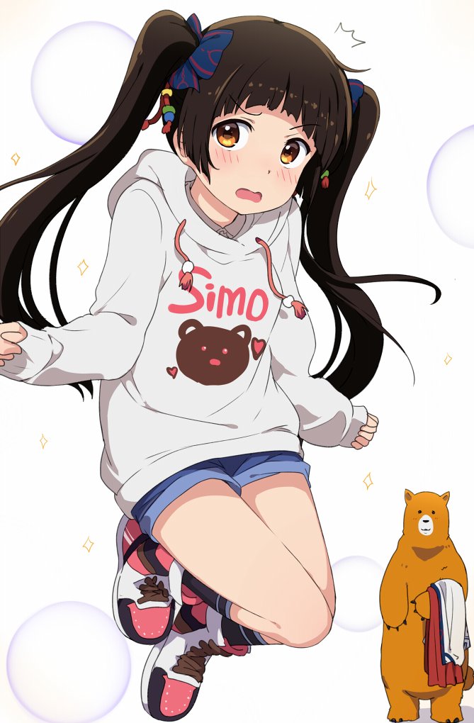 amayadori machi and kumai natsu (kumamiko) drawn by ogipote