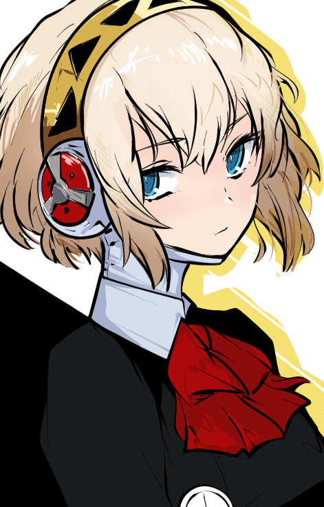 aigis (persona and 1 more) drawn by tavi_(hosheezus)