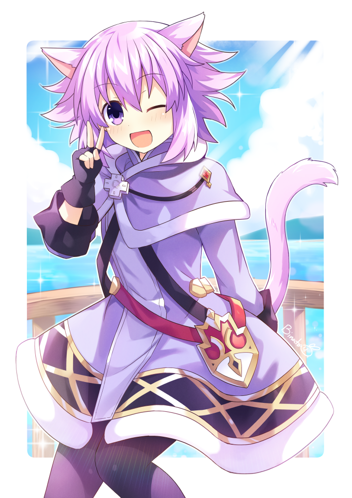 warrior of light and neptune (final fantasy and 2 more) drawn by binato_lulu