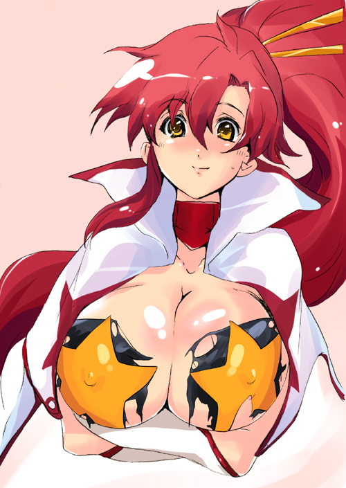 yoko littner and space yoko (tengen toppa gurren lagann) drawn by soyoking