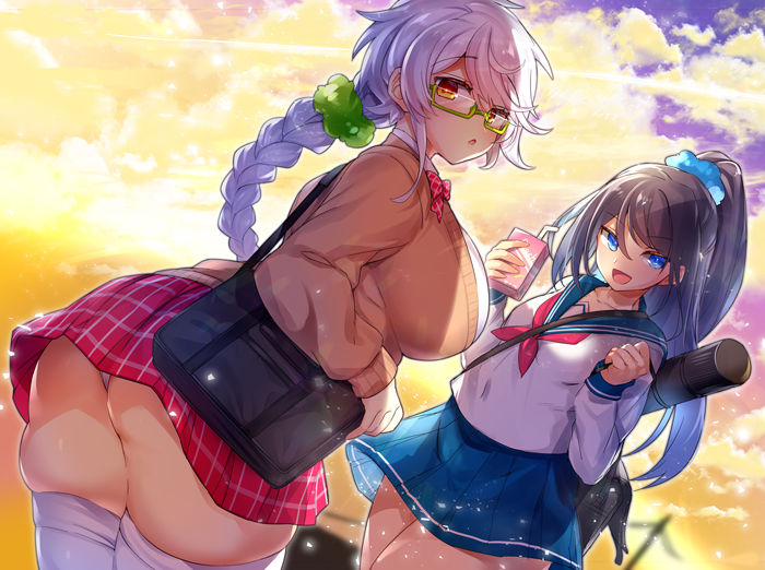unryuu and katsuragi (kantai collection) drawn by pokoten_(pokoten718)