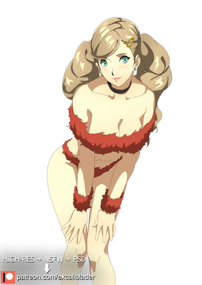 takamaki anne (persona and 1 more) drawn by excaliblader