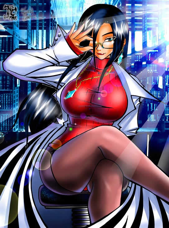 minazuki kyouko (justice gakuen and 1 more) drawn by nicolas_zuliani
