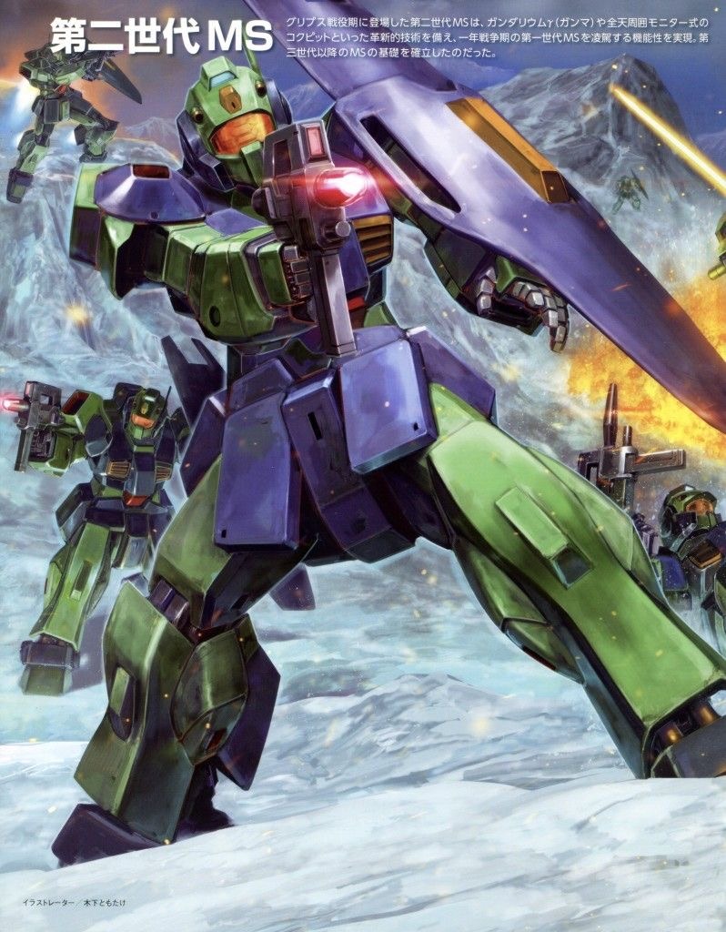 nemo (gundam and 2 more) drawn by kinoshita_tomotake