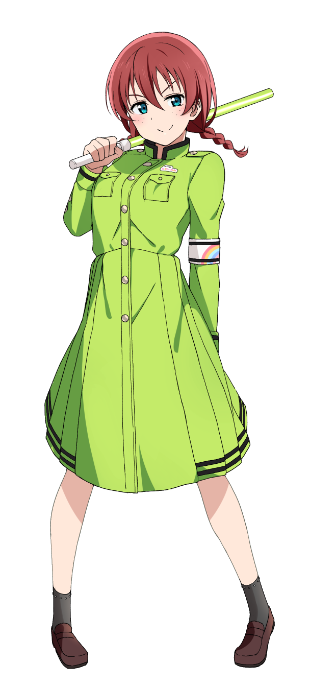 emma verde (love live! and 1 more) drawn by shiitake_taishi