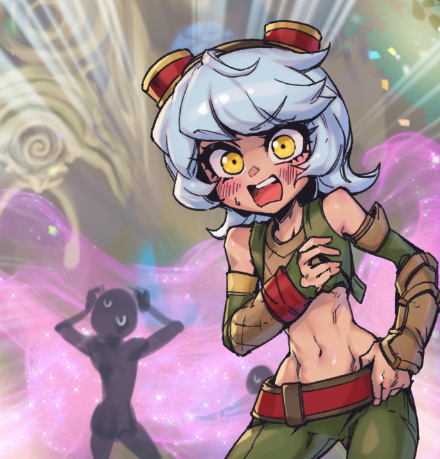 tristana (league of legends) drawn by phantom_ix_row