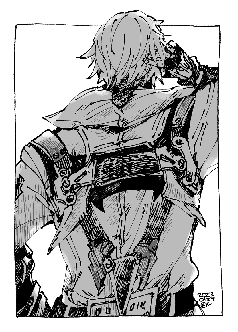 thancred waters (final fantasy and 1 more) drawn by itowo_(itowc)