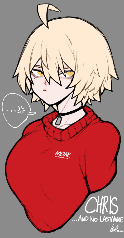 chris (original) drawn by ginseng_(xin)