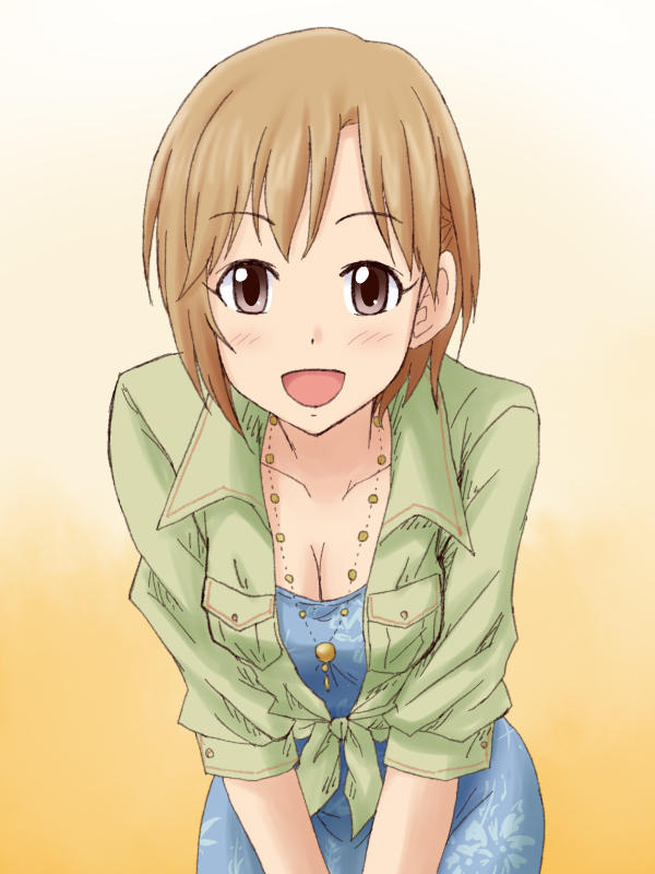 aiba yumi (idolmaster and 1 more) drawn by lielos