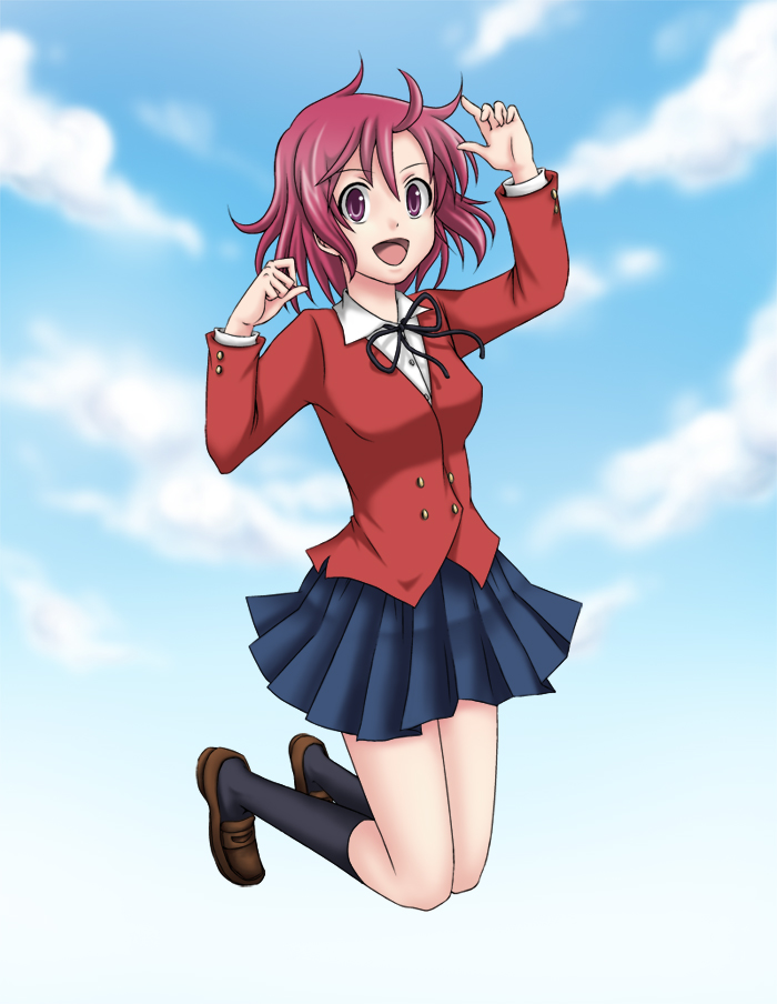 kushieda minori (toradora!) drawn by robiari