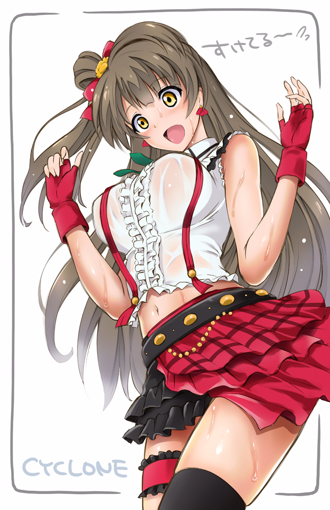 minami kotori (love live! and 1 more) drawn by cyclone_(reizei)